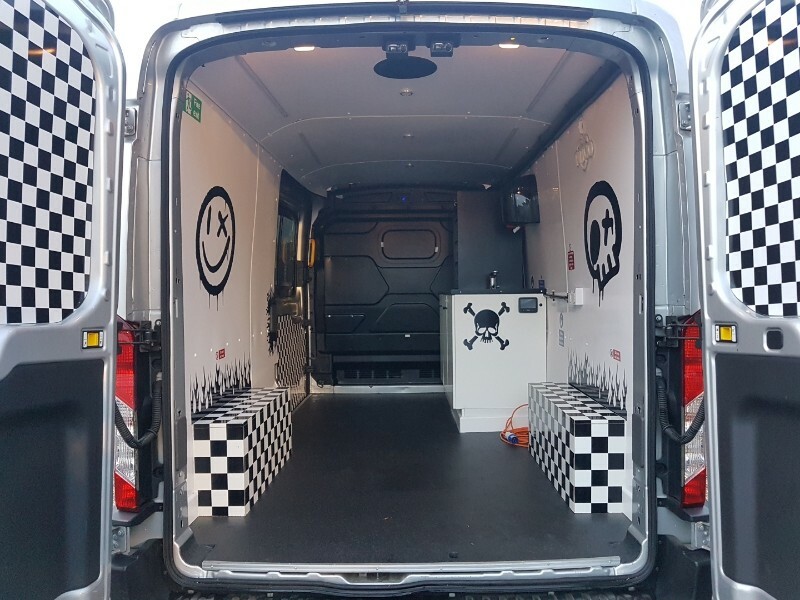 Ford Transit Custom 350 Trend L3 H2 Lwb Medium Roof Rwd 135Kw 68K Black #9