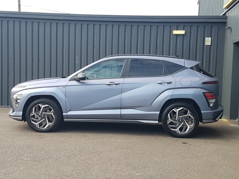 Hyundai Kona 1.6 Gdi Hybrid N Line Dct Blue #4