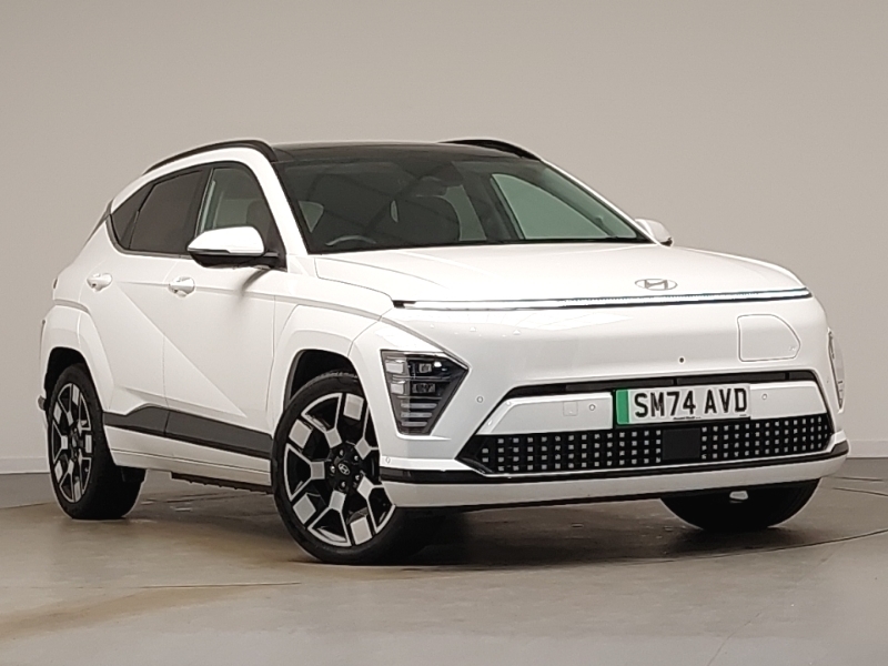 Hyundai Kona 160Kw Ultimate 65Kwh White
