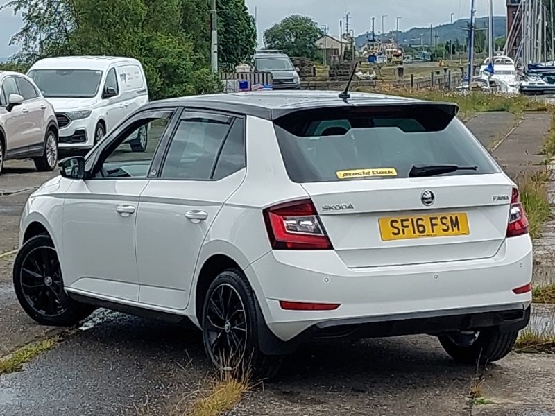 Skoda Fabia 1.0 Tsi Monte Carlo White #2