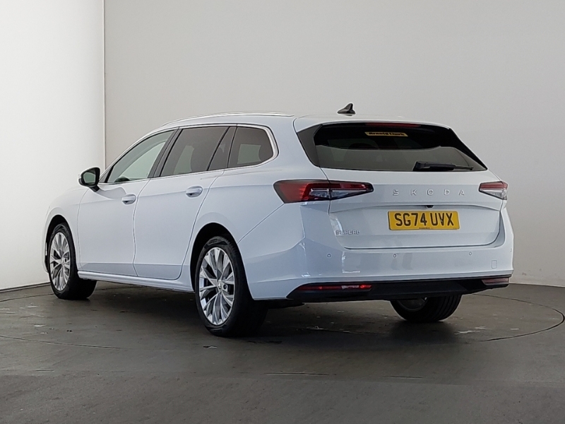 Skoda Superb 2.0 Tdi Se L Dsg White #2