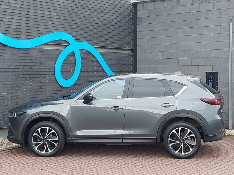 Mazda CX-5 2.0 E-skyactiv G Mhev Exclusive-line Grey #4