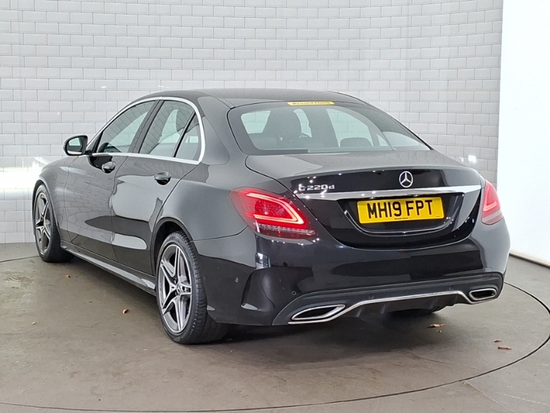 Mercedes-Benz C Class C220d Amg Line Premium 9G-tronic Black #2