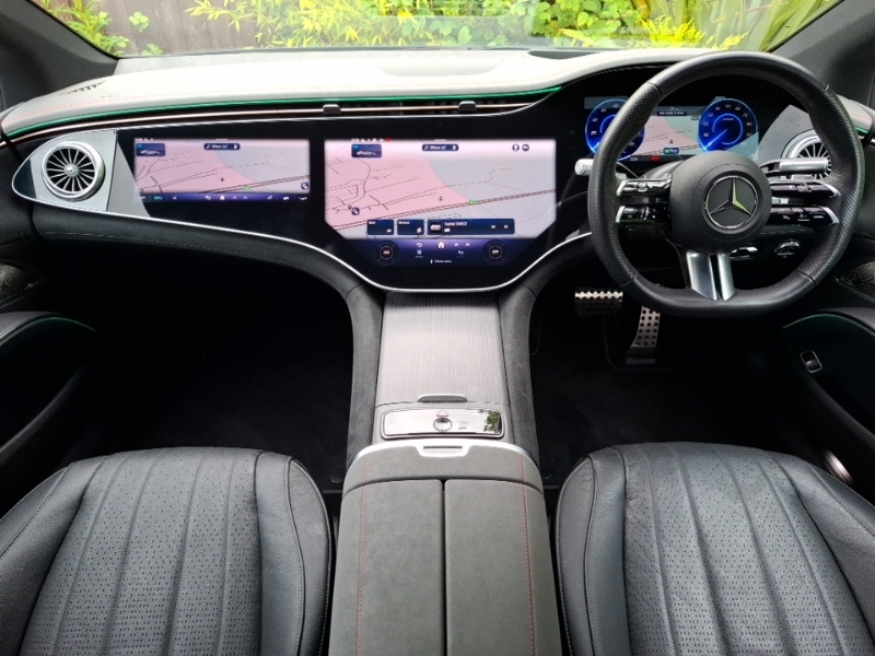 Mercedes-Benz EQS Eqs 450 245Kw Amg Line Premium 108Kwh Black #3
