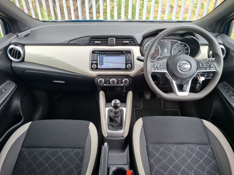 Nissan Micra 1.0 Acenta Blue #3