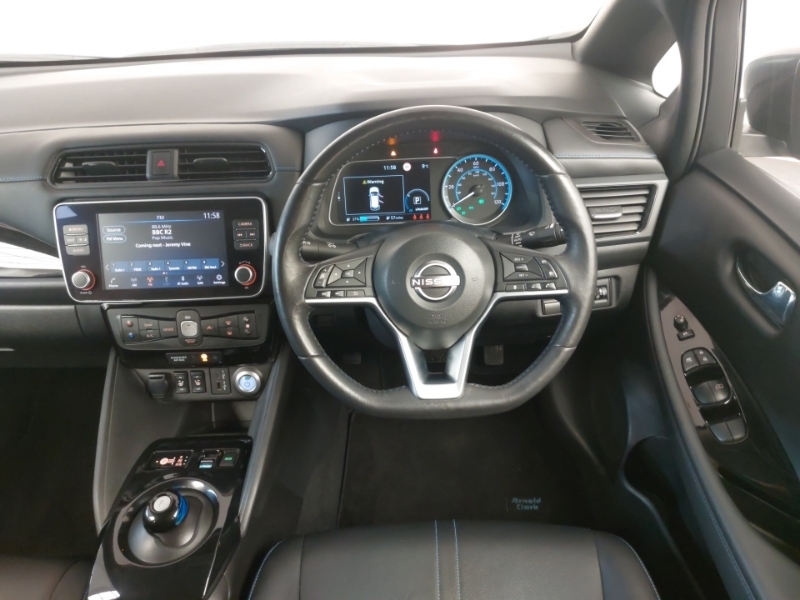 Nissan Leaf 39Kwh Tekna Hatchback 150 Ps Blue #8