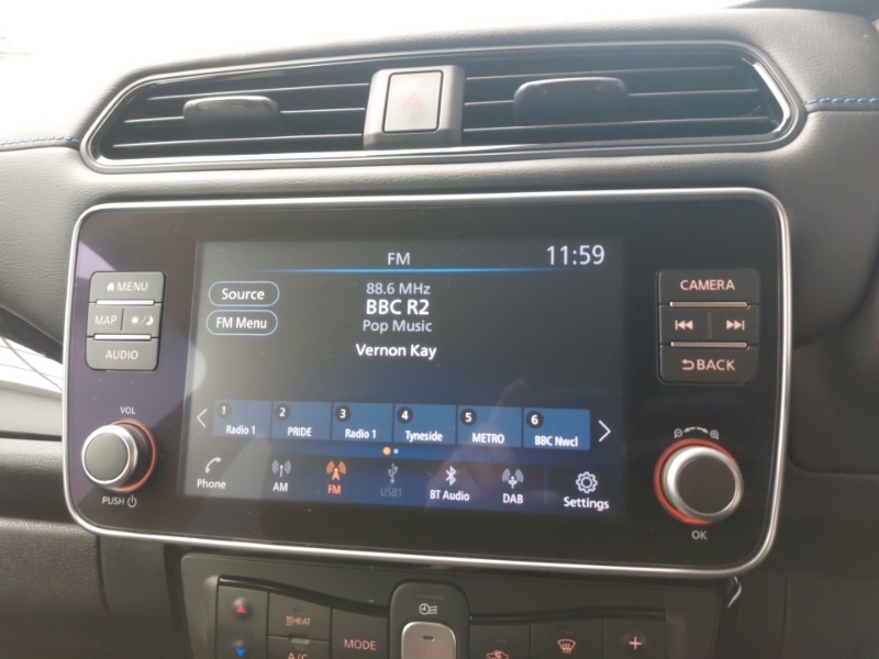 Nissan Leaf 39Kwh Tekna Hatchback 150 Ps Blue #11