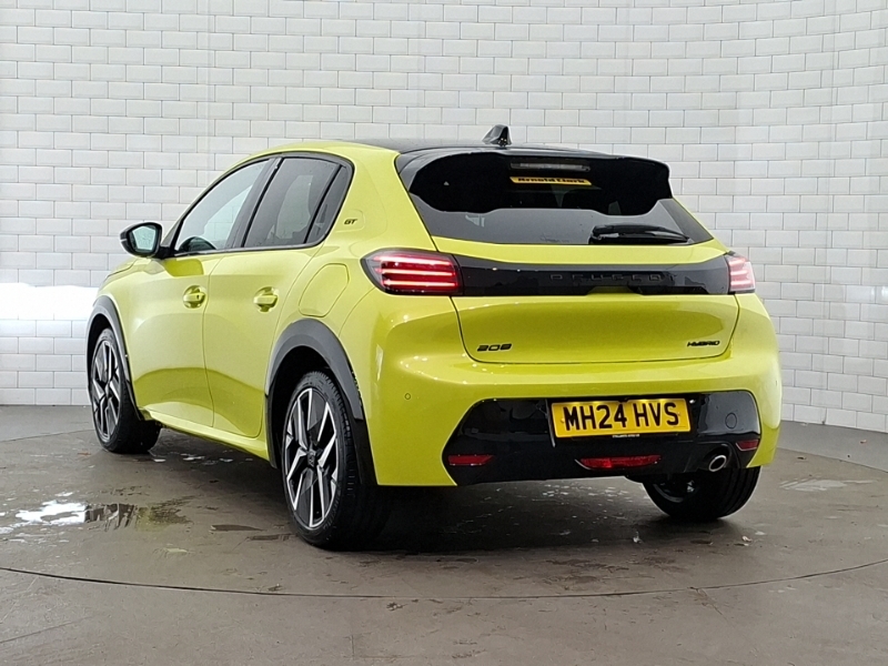 Peugeot 208 1.2 Hybrid 100 Gt E-dsc6 Yellow #2