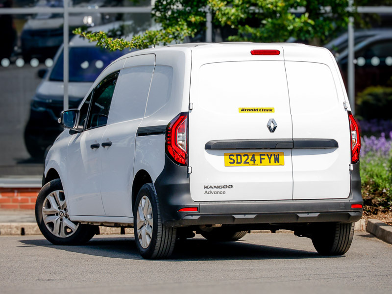 Renault Kangoo Ml19 Blue Dci 115 Edc Advance Van White #2