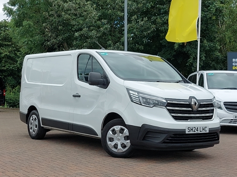 Renault Trafic Sl30 Blue Dci 130 Advance Van White