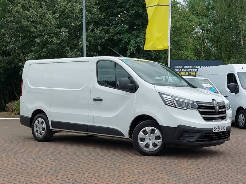 Renault Trafic Sl30 Blue Dci 130 Advance Van White #6