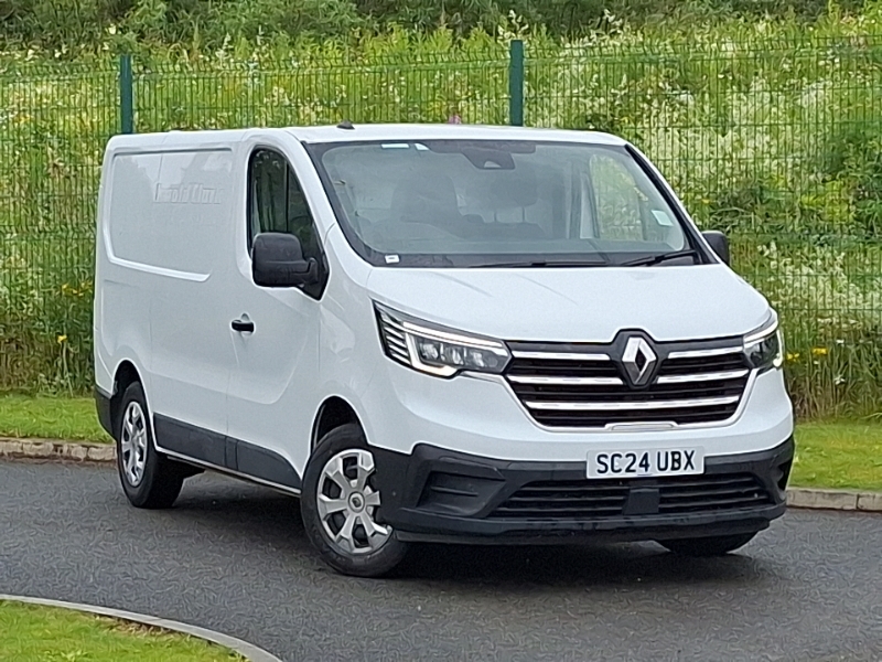 Renault Trafic Sl30 Blue Dci 130 Advance Safety Van White