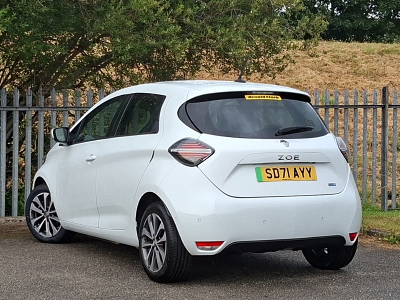 Renault Zoe 100Kw Gt Line R135 50Kwh Rapid Charge White #2