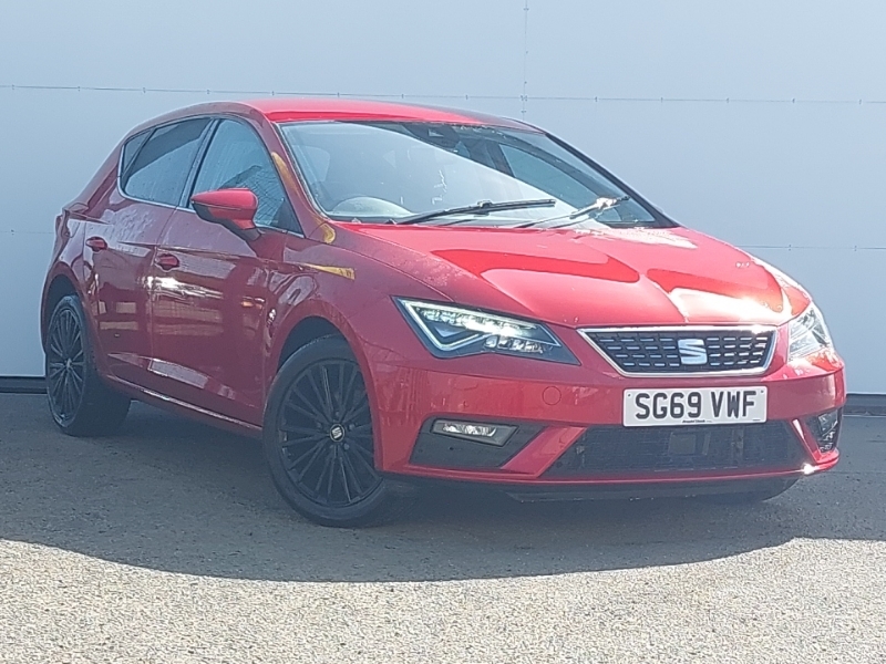 Seat Leon 2.0 Tdi 150 Xcellence Lux Ez Dsg Red