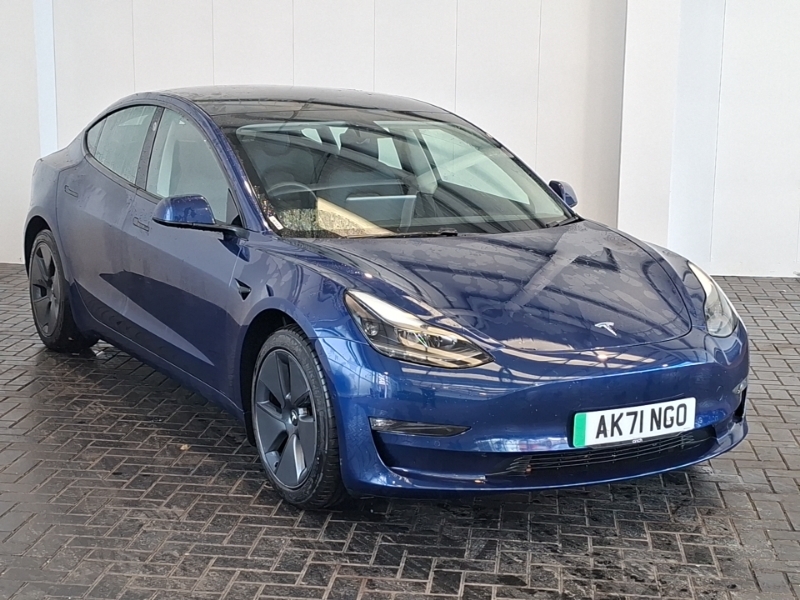 Tesla Model 3 Long Range Awd Blue
