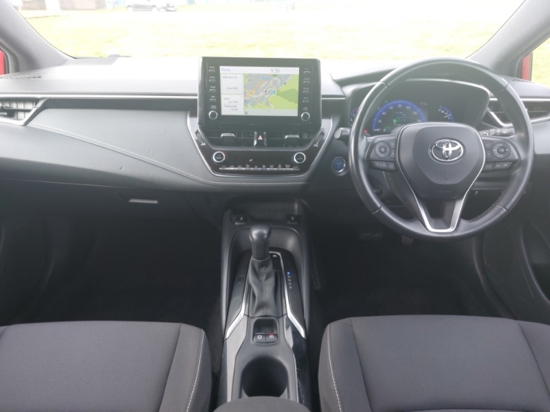 Toyota Corolla 1.8 Vvt-i Hybrid Design Cvt Red #3