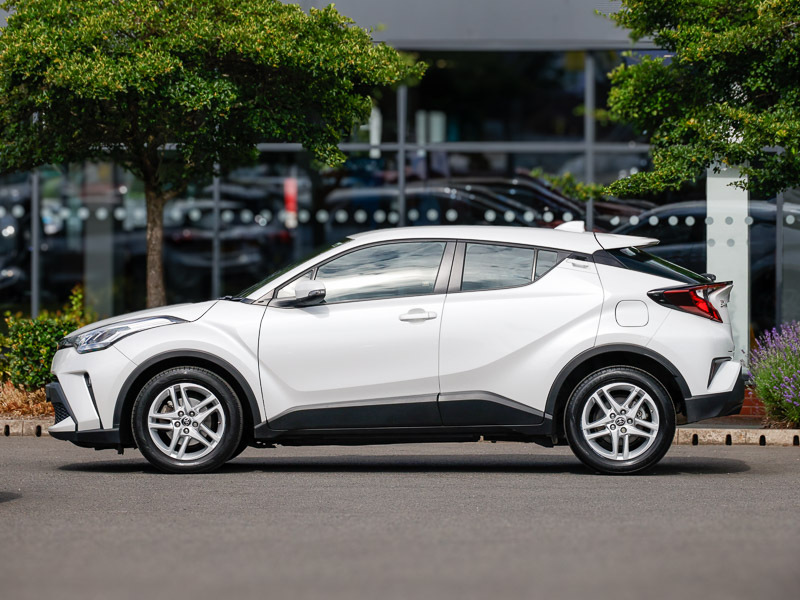 Toyota C-Hr 1.8 Hybrid Icon Cvt White #4