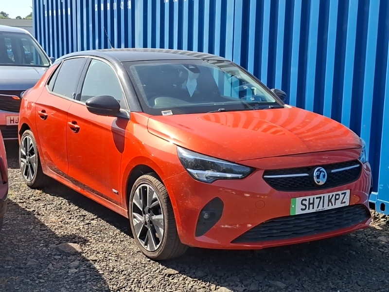 Vauxhall Corsa-e 100Kw Griffin 50Kwh 7.4Kwch Orange