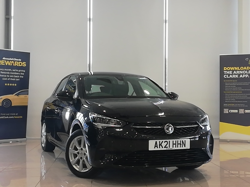 Vauxhall Corsa 1.2 Se Premium AK21HHN Black