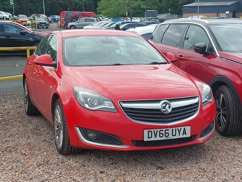 Vauxhall Insignia 1.6 Cdti Ecoflex Tech Line Start Stop Red