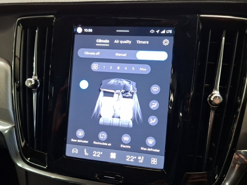 Volvo V90 V90 2.0 T8 455 Phev Ultra Dark Awd Black #16