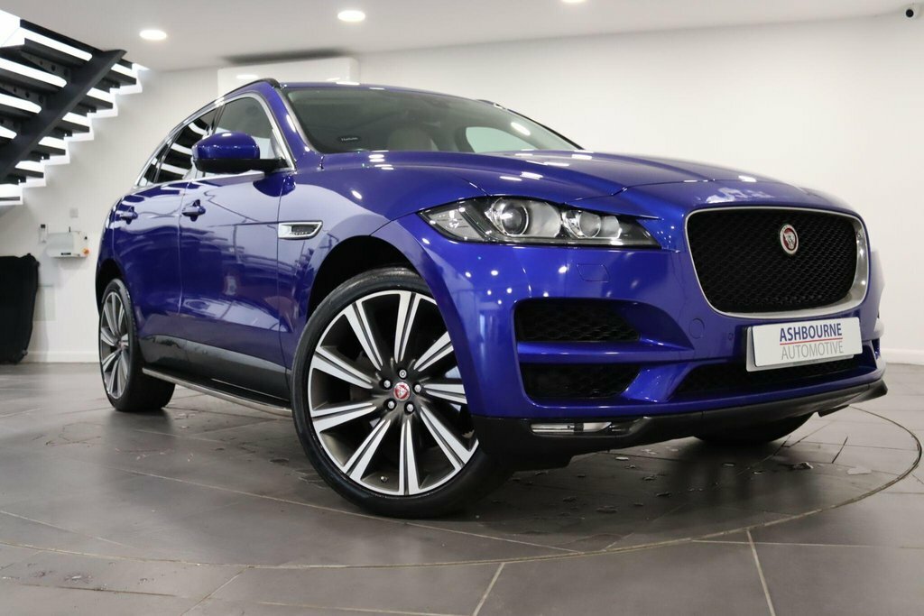 Jaguar F-Pace 3.0 D300 V6 Portfolio Awd Euro 6 Ss Blue #3