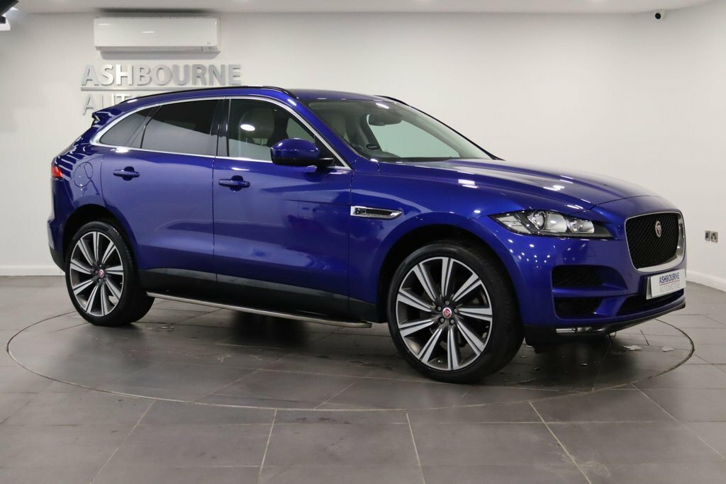 Jaguar F-Pace 3.0 D300 V6 Portfolio Awd Euro 6 Ss Blue #6