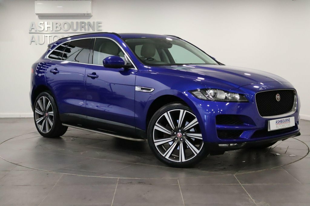 Jaguar F-Pace 3.0 D300 V6 Portfolio Awd Euro 6 Ss Blue #2