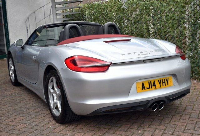Porsche Boxster 2014 981 2.7 Convertible Pdk 7-Speed 261 Bhp Silver #4