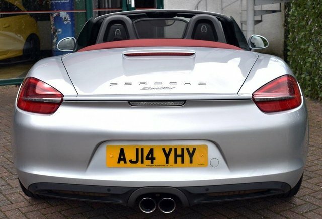 Porsche Boxster 2014 981 2.7 Convertible Pdk 7-Speed 261 Bhp Silver #5