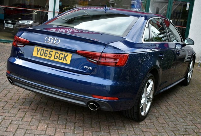 Audi A4 2015 2.0Tfsi S-line Saloon S-tronic 187 Bhp Blue #6