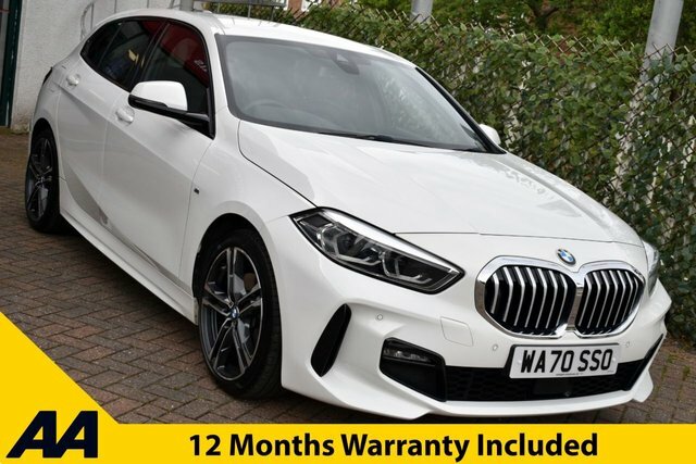 BMW 1 Series 2020 118I M-sport 7-Speed Dct 138 Bhp White