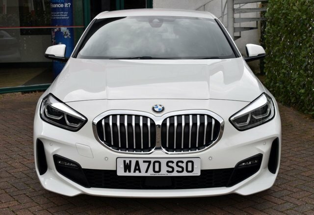 BMW 1 Series 2020 118I M-sport 7-Speed Dct 138 Bhp White #2