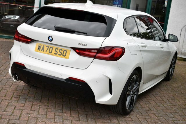 BMW 1 Series 2020 118I M-sport 7-Speed Dct 138 Bhp White #6