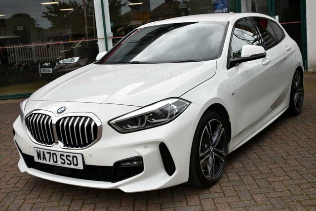 BMW 1 Series 2020 118I M-sport 7-Speed Dct 138 Bhp White #3