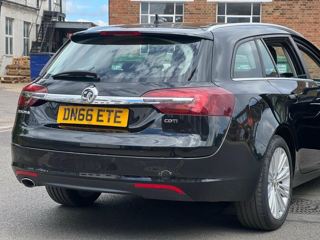 Vauxhall Insignia 2.0 Cdti Ecoflex Design Nav Sports Tourer Euro 6 DN66ETE Black #6