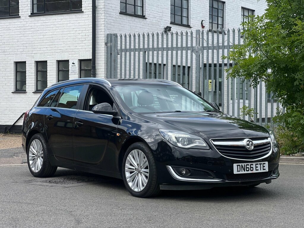Vauxhall Insignia 2.0 Cdti Ecoflex Design Nav Sports Tourer Euro 6 DN66ETE Black