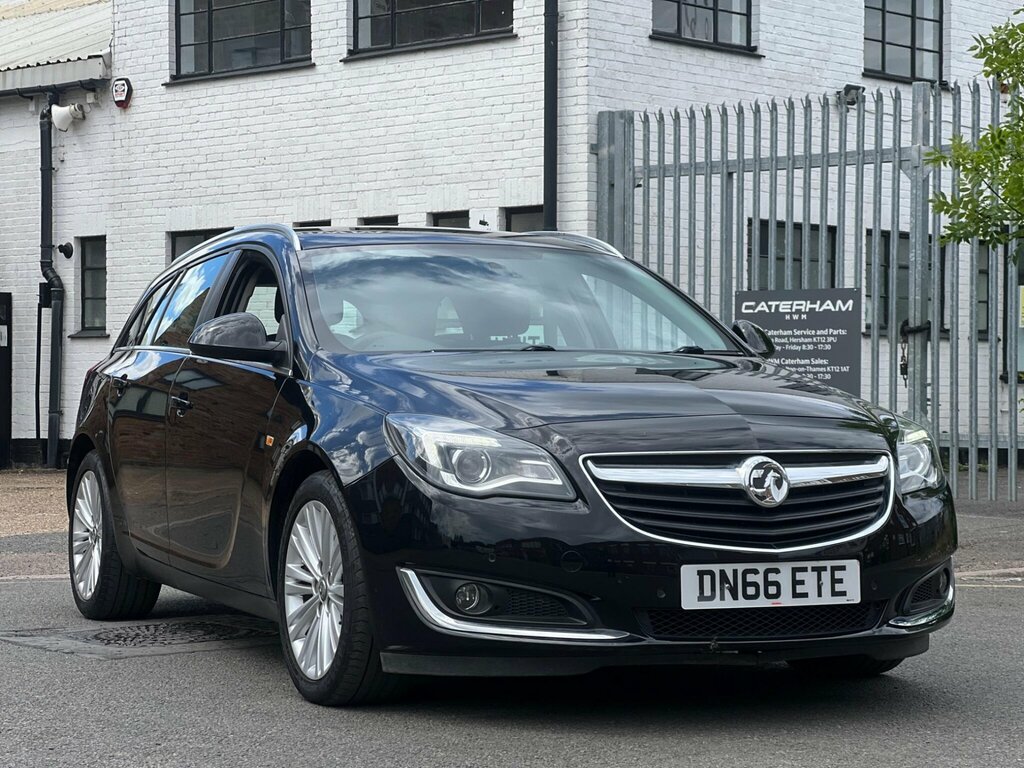 Vauxhall Insignia 2.0 Cdti Ecoflex Design Nav Sports Tourer Euro 6 DN66ETE Black #2