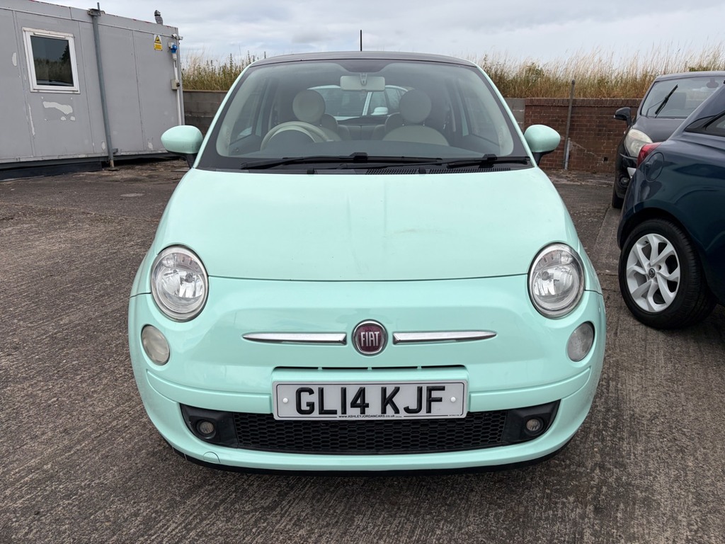 Fiat 500 1.2 Lounge Very Low Mileage, Panoramic Glass R Green