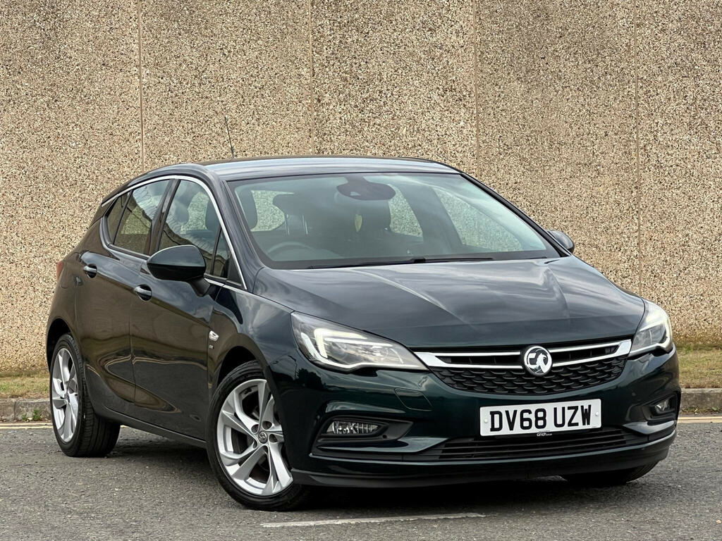 Vauxhall Astra 1.6I Turbo Sri Euro 6 Ss Green