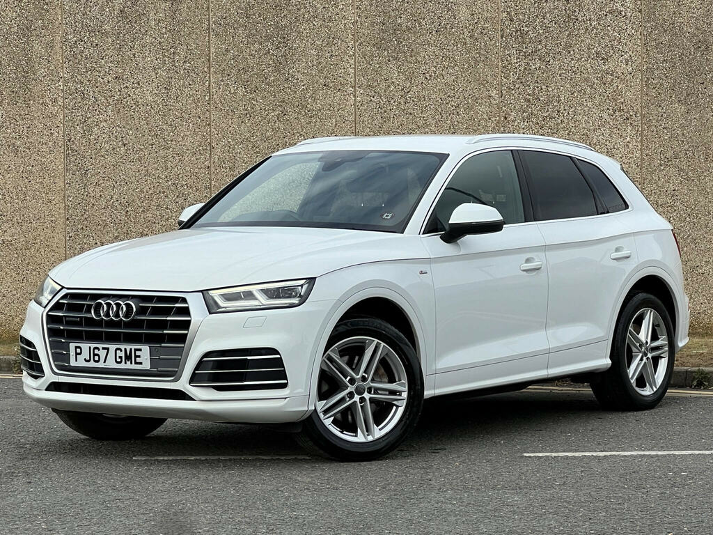 Audi Q5 2.0 Tdi S Line S Tronic Quattro Euro 6 Ss White