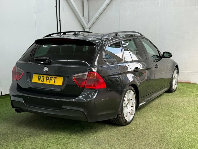 BMW 3 Series 2006 2.0 320D M Sport Touring Euro 4 Black #6