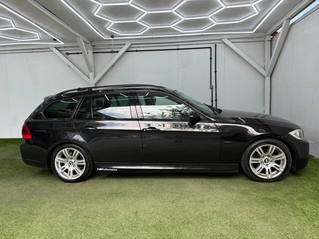 BMW 3 Series 2006 2.0 320D M Sport Touring Euro 4 Black #2