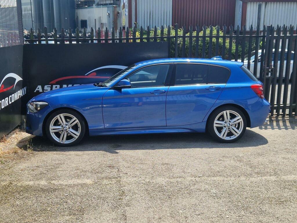 BMW 1 Series 2.0 118D M Sport Euro 5 Ss 201313 YB13BJJ Blue #4