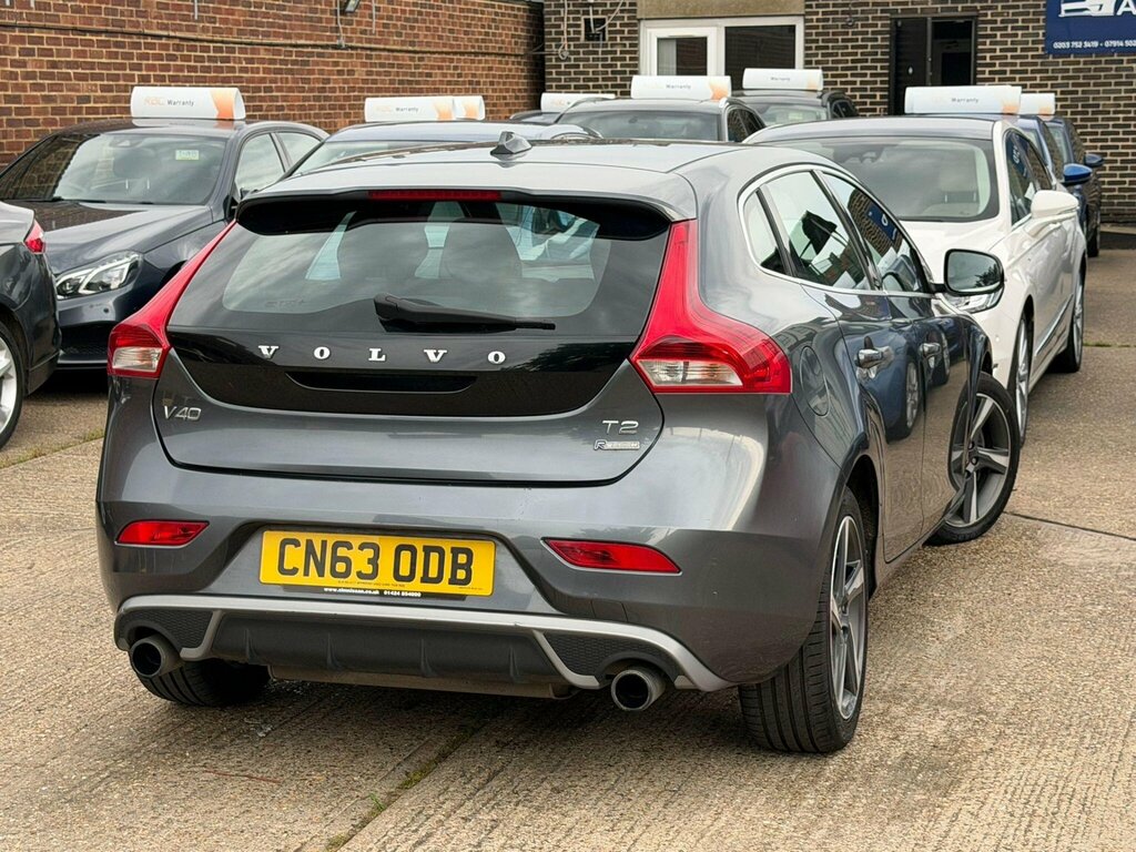 Volvo V40 2.0 D3 Se Geartronic Euro 5 Ss Silver #8