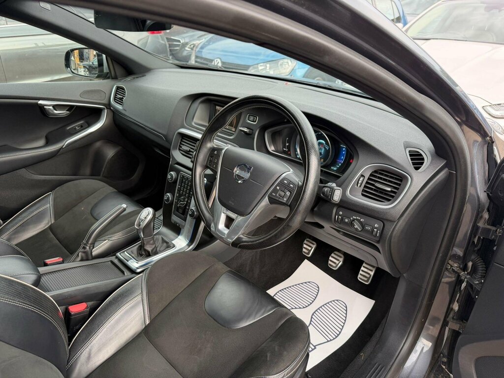 Volvo V40 2.0 D3 Se Geartronic Euro 5 Ss Silver #10