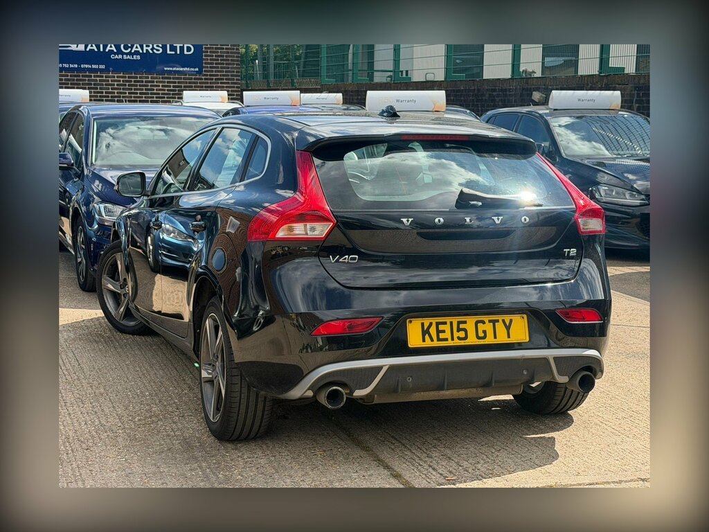 Volvo V40 1.5 T2 R-design Nav Euro 6 Ss Black #6