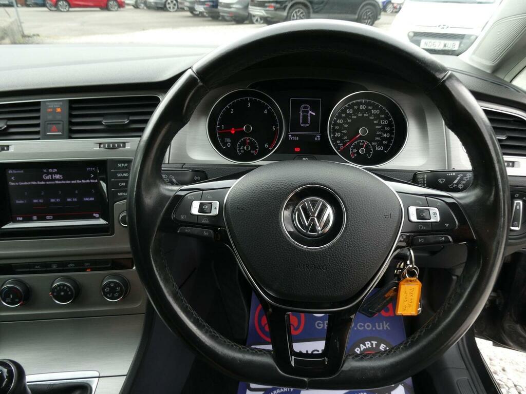 Volkswagen Golf Hatchback 1.6 Tdi Bluemotion Tech Match Euro 5 S Black #5