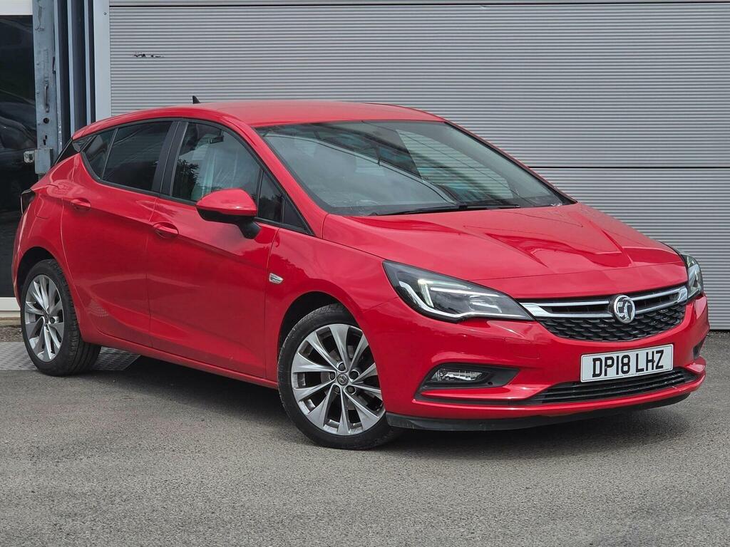 Vauxhall Astra 1.0I Turbo Ecotec Tech Line Nav Euro 6 Ss Red