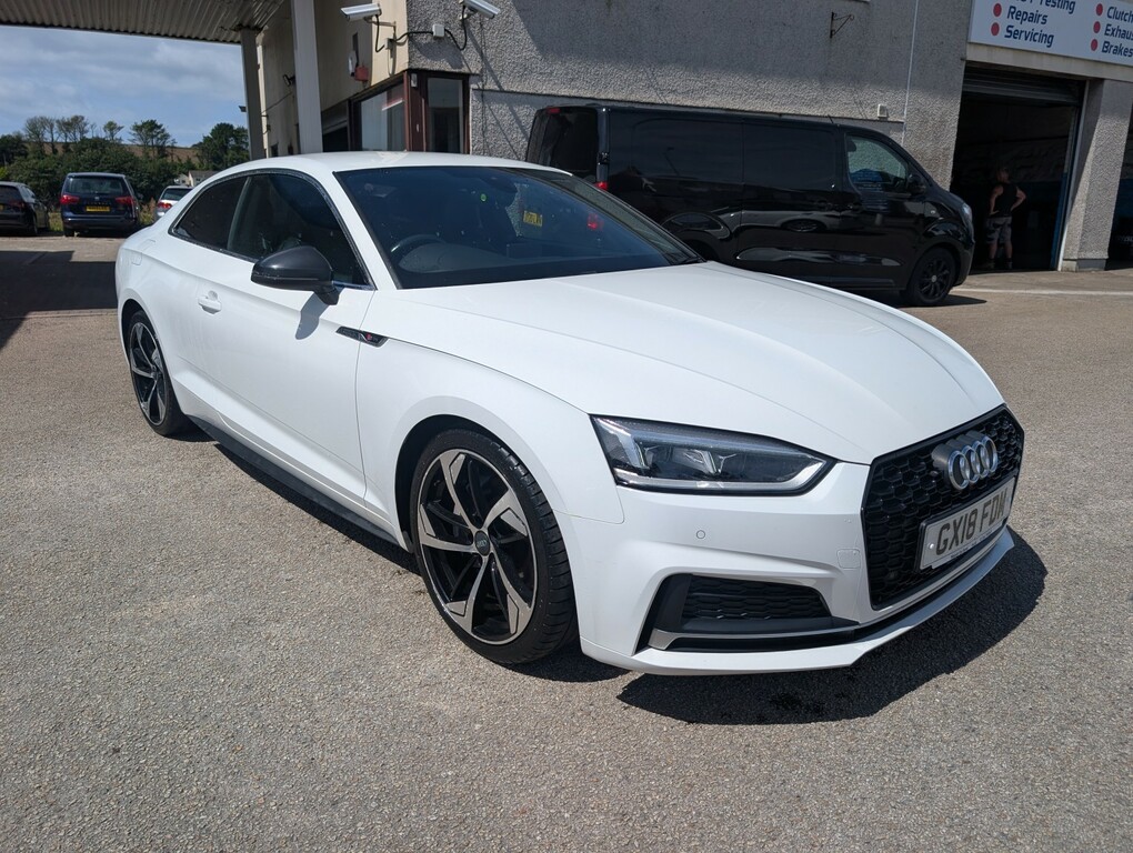 Audi A5 2.0 Tdi Ultra S Line White
